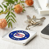Canton Ohio Sleutelhanger (Zijkant)