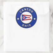 Canton Ohio Vierkante Sticker (Tas)