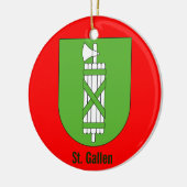 Canton St Gallen * ornement de Noël (Gauche)