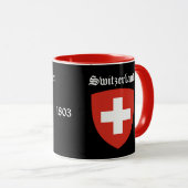 Canton St. Gallen, Suisse Mug (Devant droit)
