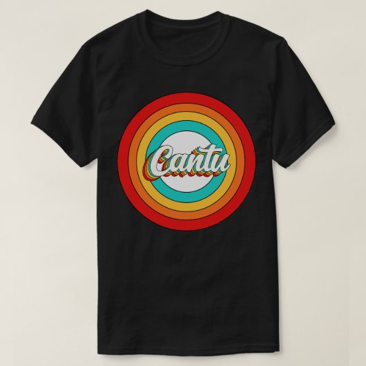 Cantu naam Shirt  Cantu Circle (Design voorkant)