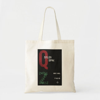 Canva boodschappentas met typografie tote bag