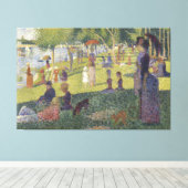 Canvas A Sunday Aftermiddag Island La Grande Jatte (Insitu (Houten vloer))