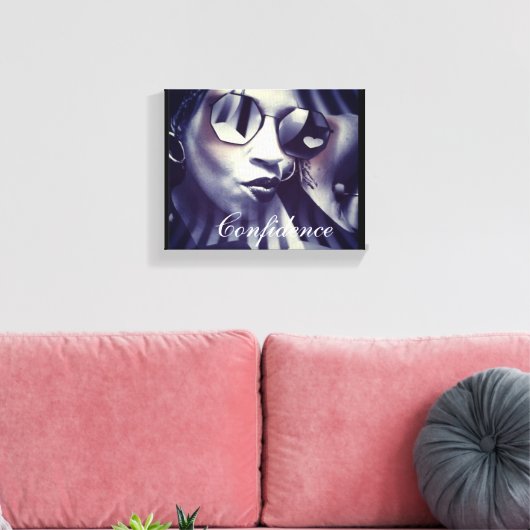 Canvas afbeelding van mooie vrouwen. (Insitu (Woonkamer))