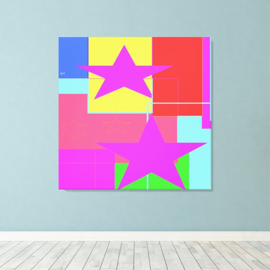 Canvas Afdruk (Insitu (Houten vloer))