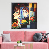 Canvas Afdruk (Insitu (Woonkamer))