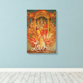 canvas afdruk (Insitu (Houten vloer))