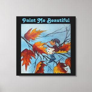 Canvas Afdrukken Ann Hayes Pixie Painting
