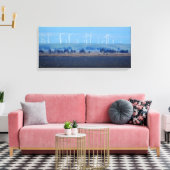 Canvas afdrukken - Wind Boerderij op delta (Insitu (Woonkamer))