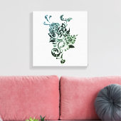 Canvas Allah design islam (Insitu (Woonkamer))