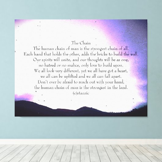 CANVAS ART AND DESIGN STYLE  (Insitu (Houten vloer))