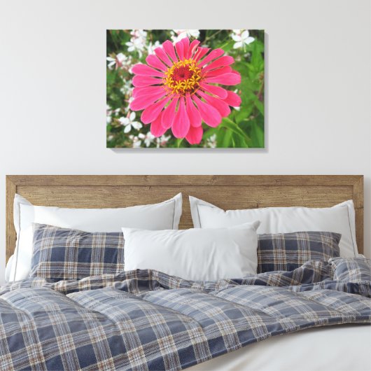 Canvas Art Bloem (Insitu (Slaapkamer))