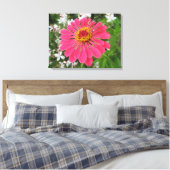 Canvas Art Bloem Afdruk (Insitu (Slaapkamer))