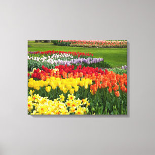 Canvas Art-Bloemen Afdruk