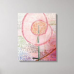 Canvas Art Blossoming 1934 door Paul Klee, Abstrac Afdruk