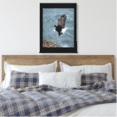 Canvas Art-Eagle Afdruk (Insitu (Slaapkamer))