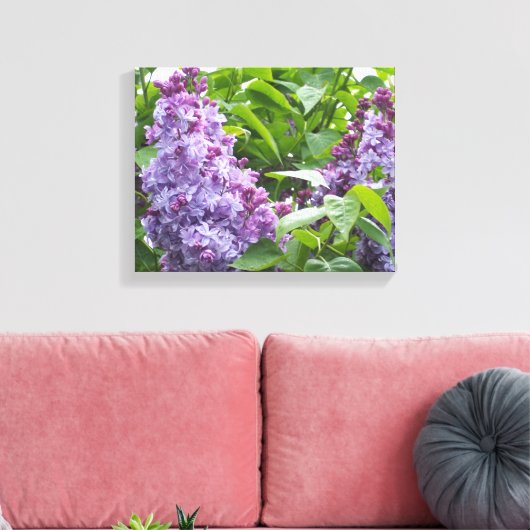 Canvas Art Lilacs (Insitu (Woonkamer))