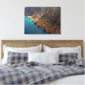 Canvas Art-Napali kust Kauai Afdruk (Insitu (Slaapkamer))