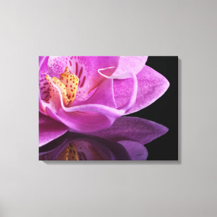 Canvas Art-Orchidee Afdruk