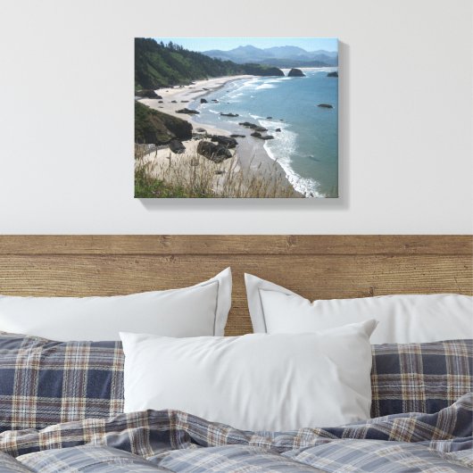 Canvas Art Oregon Kust (Insitu (Slaapkamer))