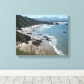 Canvas Art Oregon Kust Afdruk (Insitu (Houten vloer))