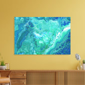 Canvas Art Print - "Atlantis" (Insitu (Woonkamer))