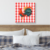 Canvas Art-Rooster Afdruk (Insitu (Slaapkamer))
