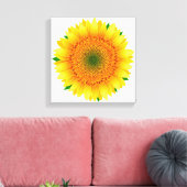 Canvas Art-Sunflower (Insitu (Woonkamer))