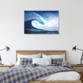 Canvas Art-Surfer Wave Afdruk (Insitu (Slaapkamer))