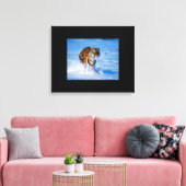 Canvas Art-Tiger Afdruk (Insitu (Woonkamer))