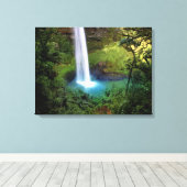 Canvas Art-Waterfall (Insitu (Houten vloer))