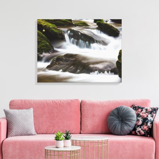 Canvas Art-Waterfall (Insitu (Woonkamer))