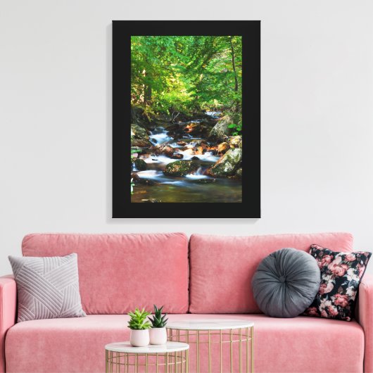 Canvas Art-Waterfall (Insitu (Woonkamer))
