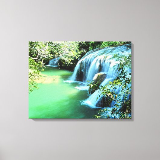 Canvas Art-Waterfall Afdruk (Voorkant)
