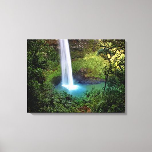 Canvas Art-Waterfall Afdruk (Voorkant)