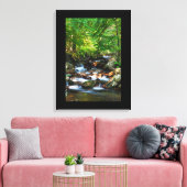 Canvas Art-Waterfall Afdruk (Insitu (Woonkamer))