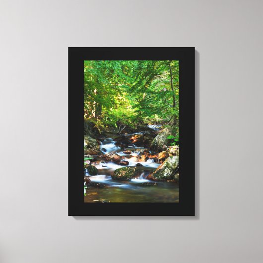 Canvas Art-Waterfall Afdruk (Voorkant)