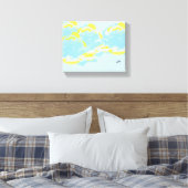 Canvas Art: Windy Sky (Insitu (Slaapkamer))