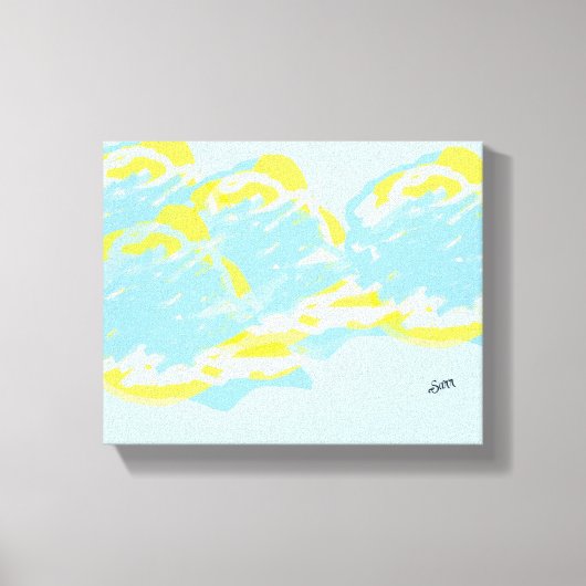 Canvas Art: Windy Sky Afdruk (Voorkant)