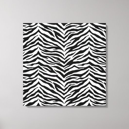 Canvas Art-Zebra Print (Voorkant)