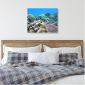 Canvas Art-Zee Turtle Afdruk (Insitu (Slaapkamer))