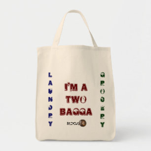 Canvas Bag "Two Bagga" Tote Bag