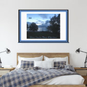 Canvas Blauw/Blk(WaterFront115)RFPMDesigns©️2019/2 (Insitu (Slaapkamer))