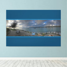 Canvas Blauwgroen (Water Front 24) RFPMDesigns ©️2