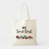 Canvas Canvas tas - Knitting/Crochet Project Bag (Voorkant)