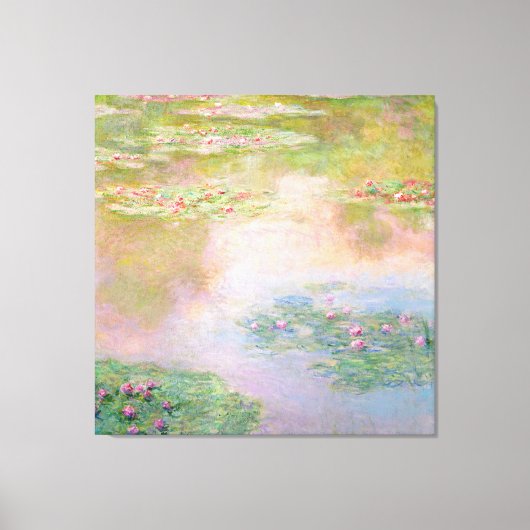 CANVAS | Claude Monet (40 x 40 inch) Nymphéas (Voorkant)