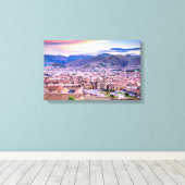 Canvas Cusco Afdruk (Insitu (Houten vloer))