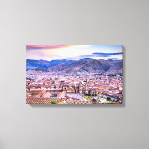 Canvas Cusco Afdruk