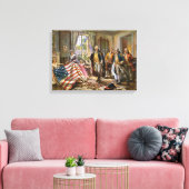 Canvas De geboorte van oude glorie Percy Moran (Insitu (Woonkamer))