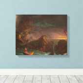 Canvas De reis van het leven, mannelijkheid, Thoma Afdruk (Insitu (Houten vloer))